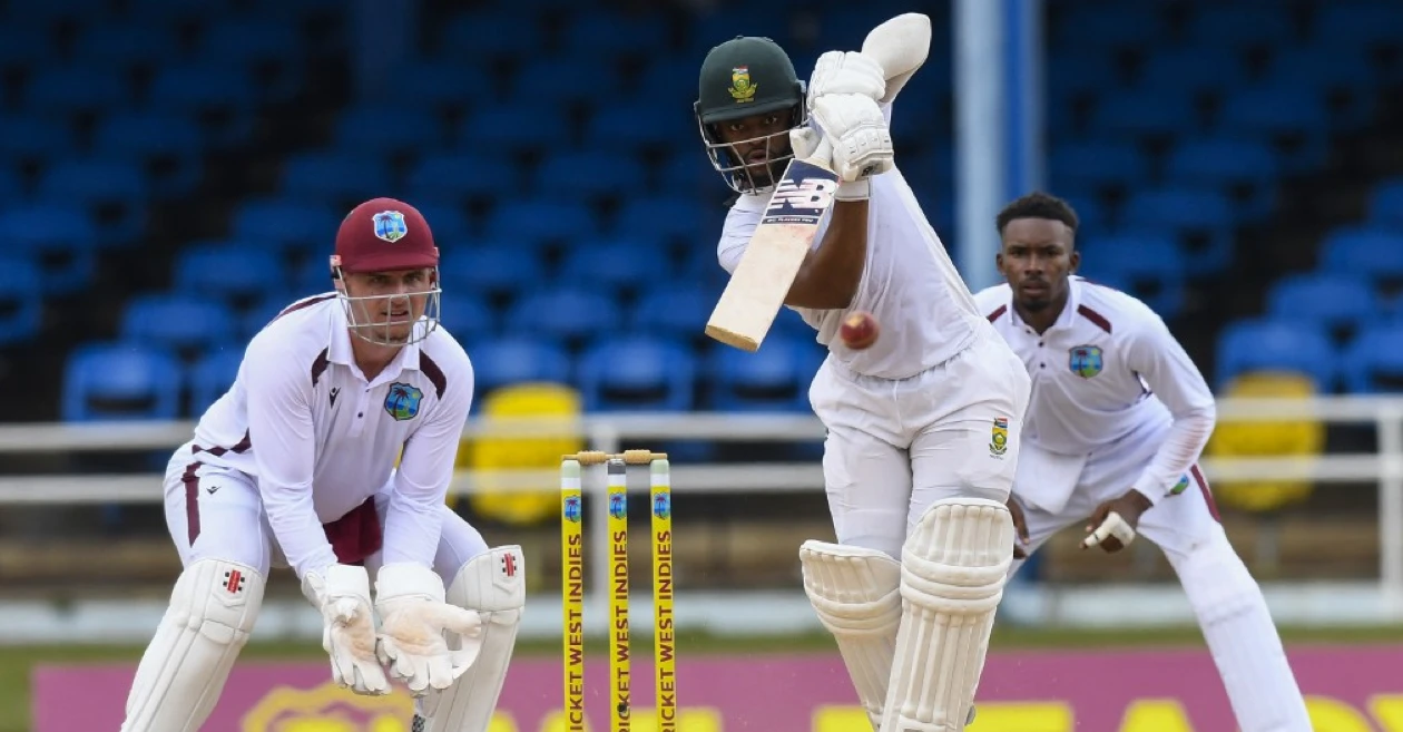 WI vs SA 2024: Temba Bavuma and Tony de Zorzi bolster South Africa on Day 2 of 1st Test