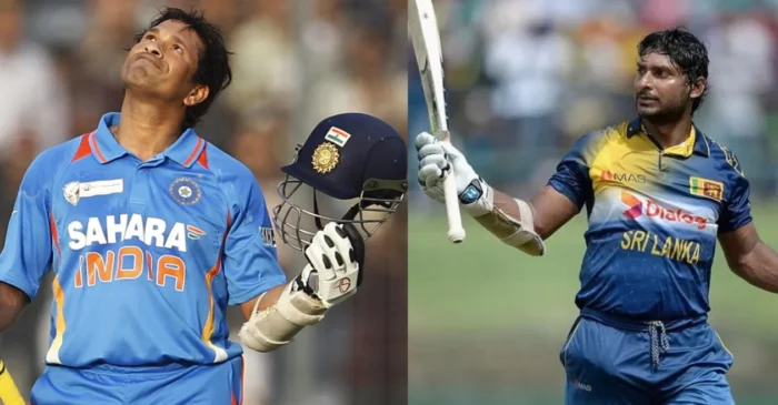 Top 5 batters with most runs in ODIs between India and Sri Lanka