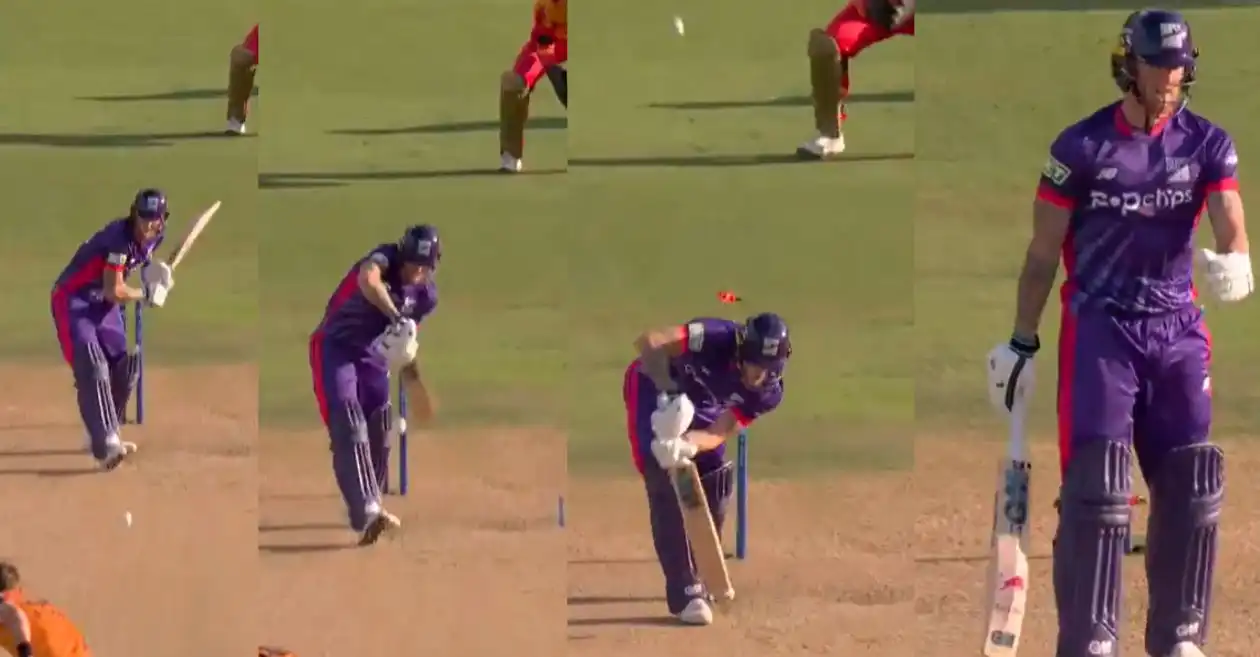 WATCH: Tim Southee bowls a beauty to dismiss Ben Stokes on a golden duck in The Hundred 2024