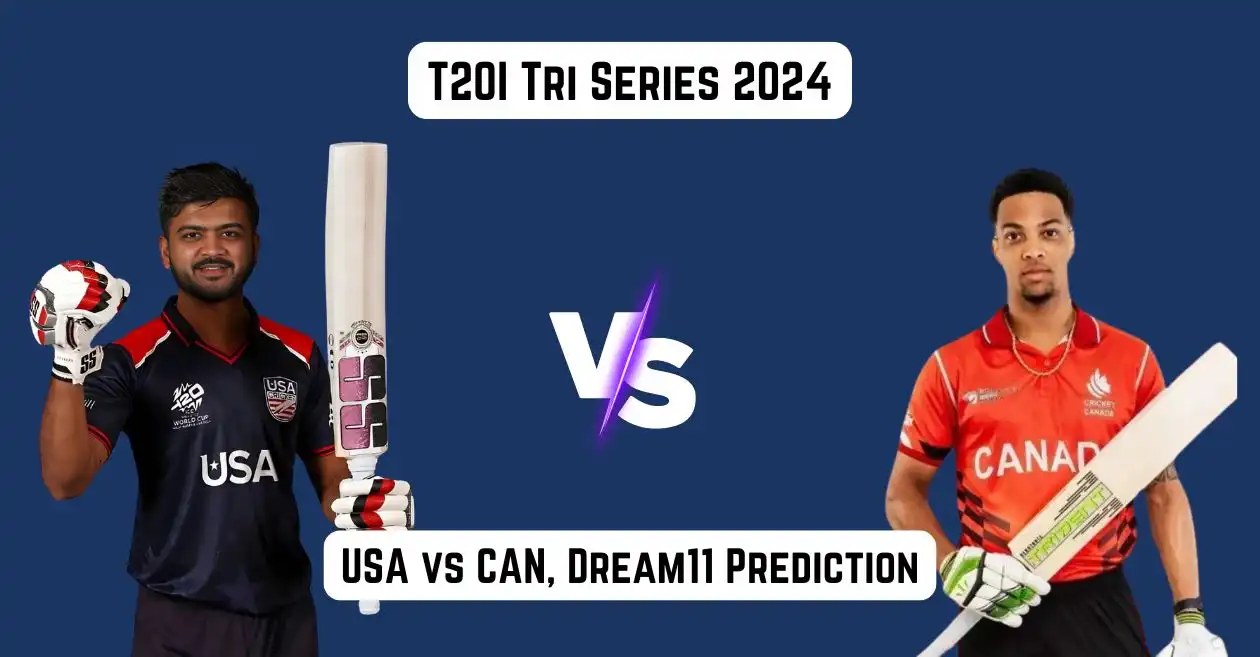 USA vs CAN 2024, T20I Tri-Series, 2nd T20I: Match Prediction, Dream11 Team, Fantasy Tips & Pitch Report | United States vs Canada