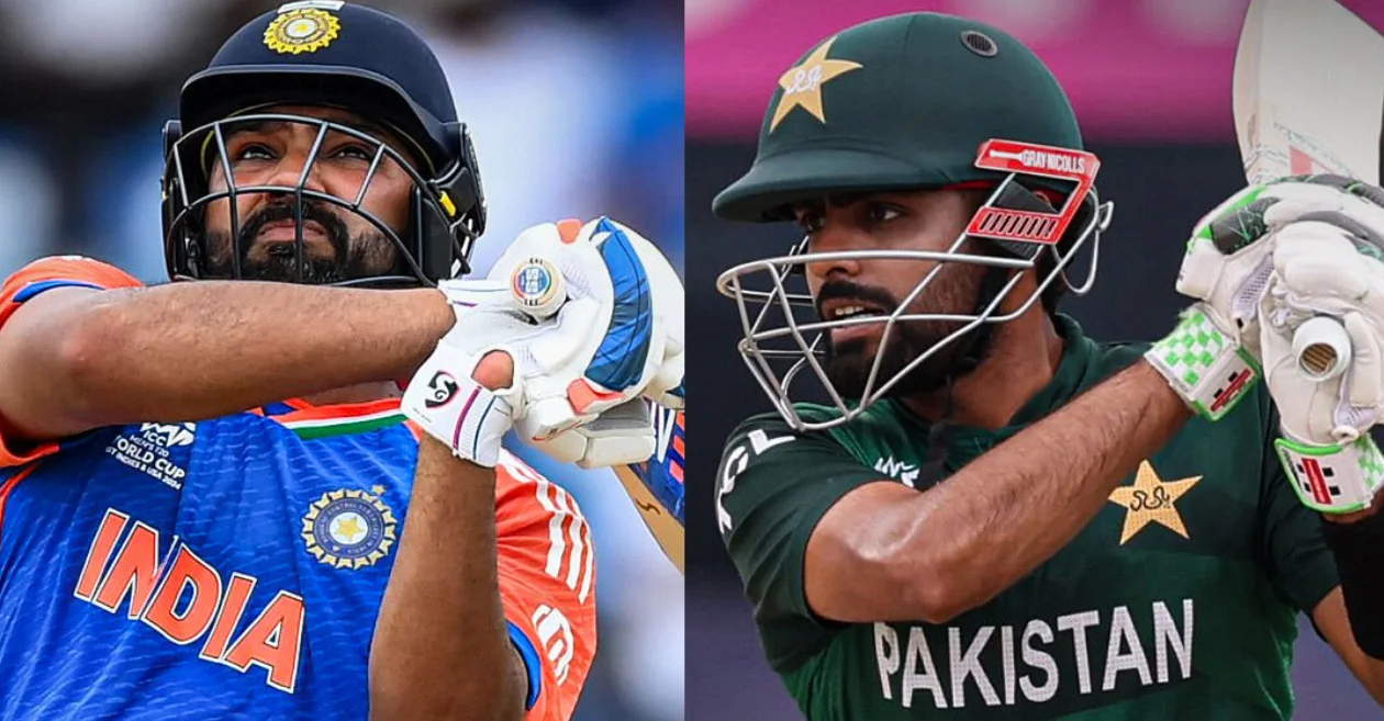 Rohit Sharma(India Captain), Babar Azam(Pakistan Captain)