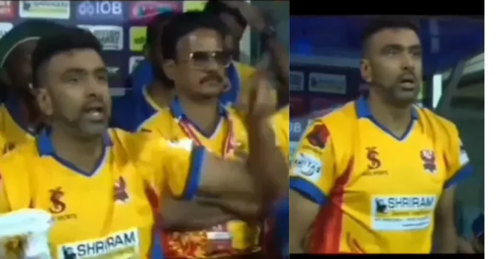 WATCH: Ravichandran Ashwin loses his cool during the Eliminator in TNPL 2024