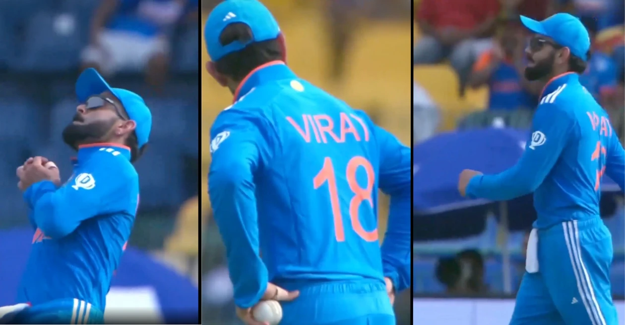 WATCH: Virat Kohli imitates Riyan Parag’s Bihu dance moves during SL vs IND 2nd ODI