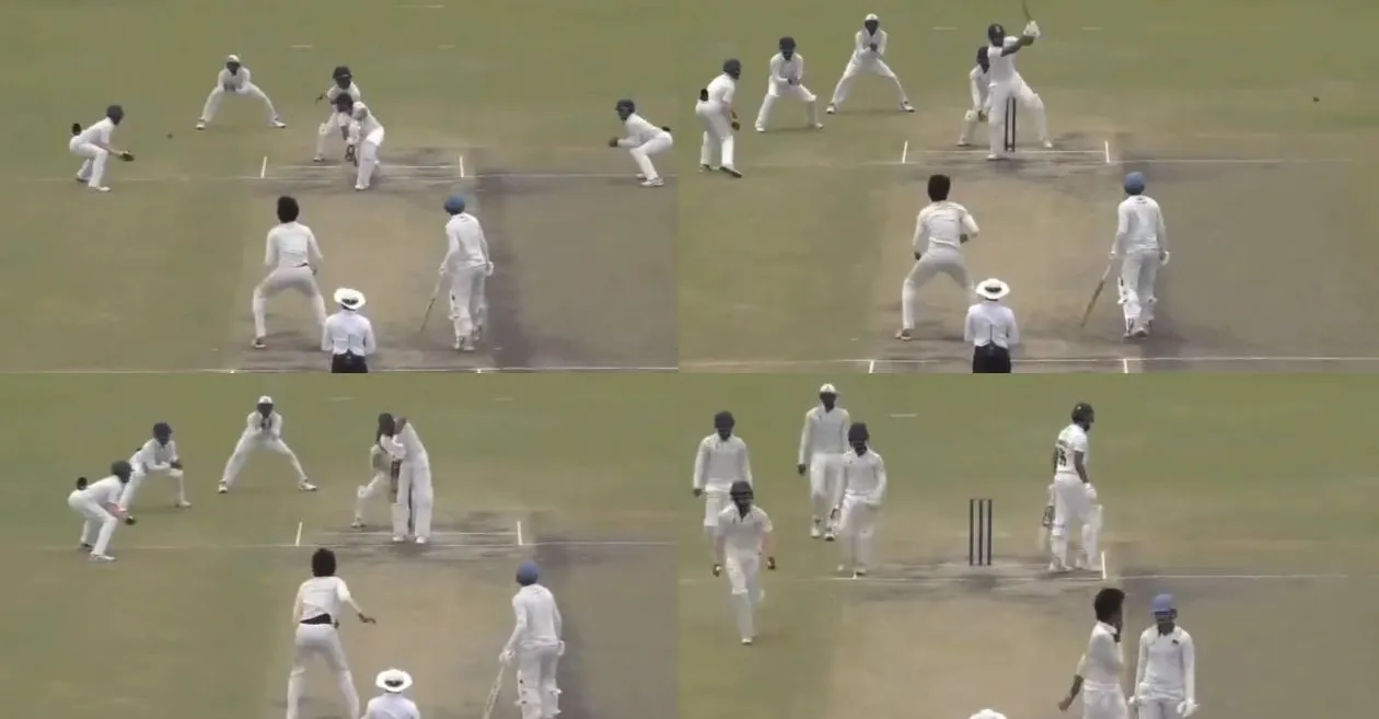 WATCH: Sai Kishore outmaneuvers Shreyas Iyer in Buchi Babu Tournament showdown