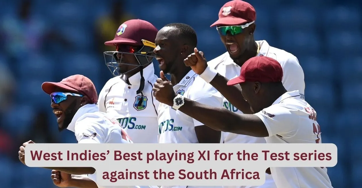 WI vs SA 2024: West Indies’ finest taking part in XI for the Take a look at collection in opposition to South Africa