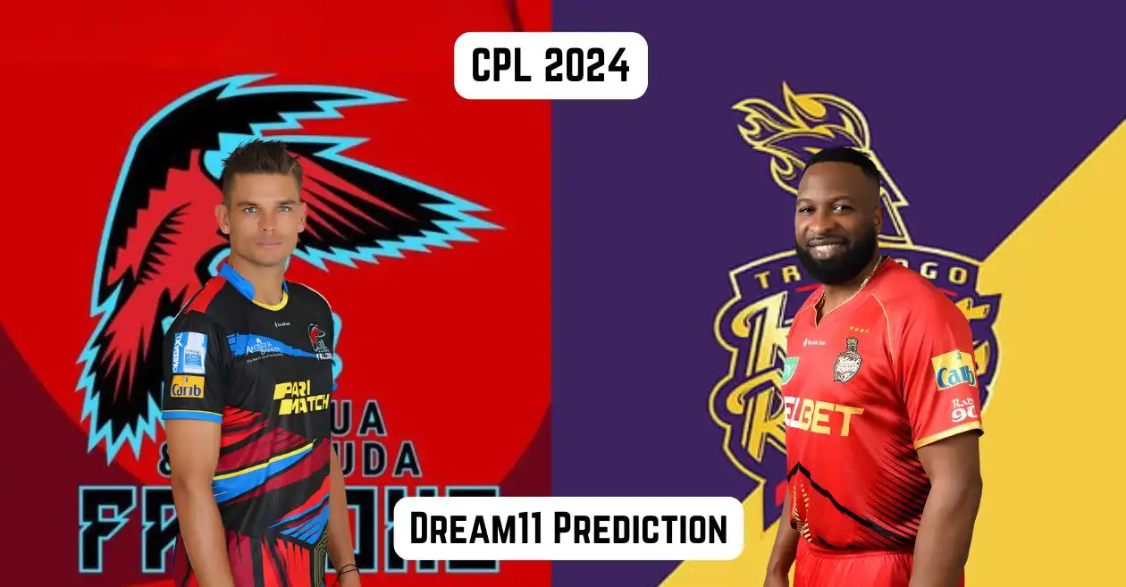 ABF vs TKR CPL 2024: Match Prediction, Dream11 Team, Fantasy Tips & Pitch Report | Antigua and Barbuda Falcons vs Trinbago Knight Riders