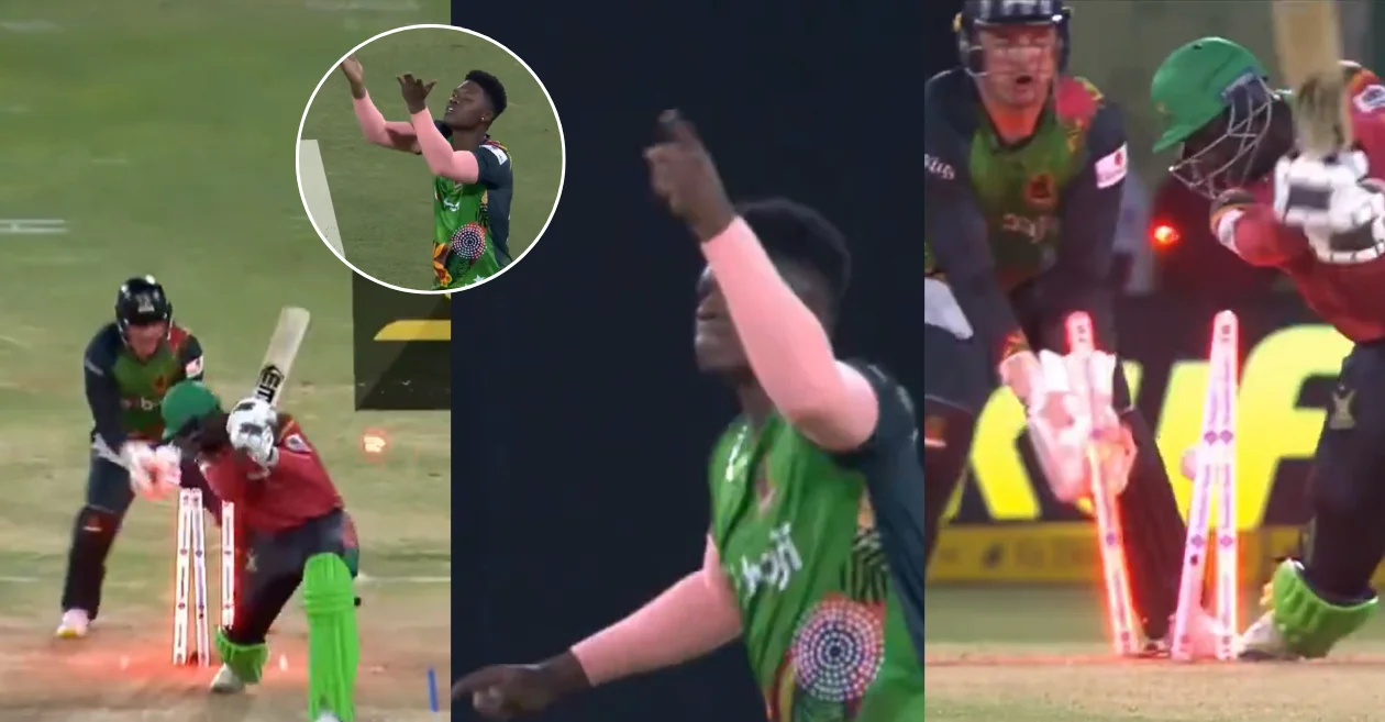 WATCH: Ashmead Nedd’s Stunning Dismissal in CPL 2024