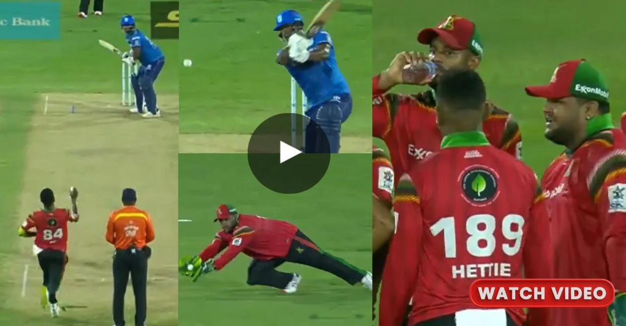 CPL 2024: Azam Khan’s Incredible Catch against Johnson Charles