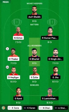 CAN vs NEP Dream11 Prediction Picks