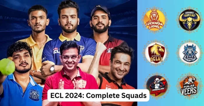 Entertainers Cricket League (ECL) 2024: Complete squads and captains of all six participating teams