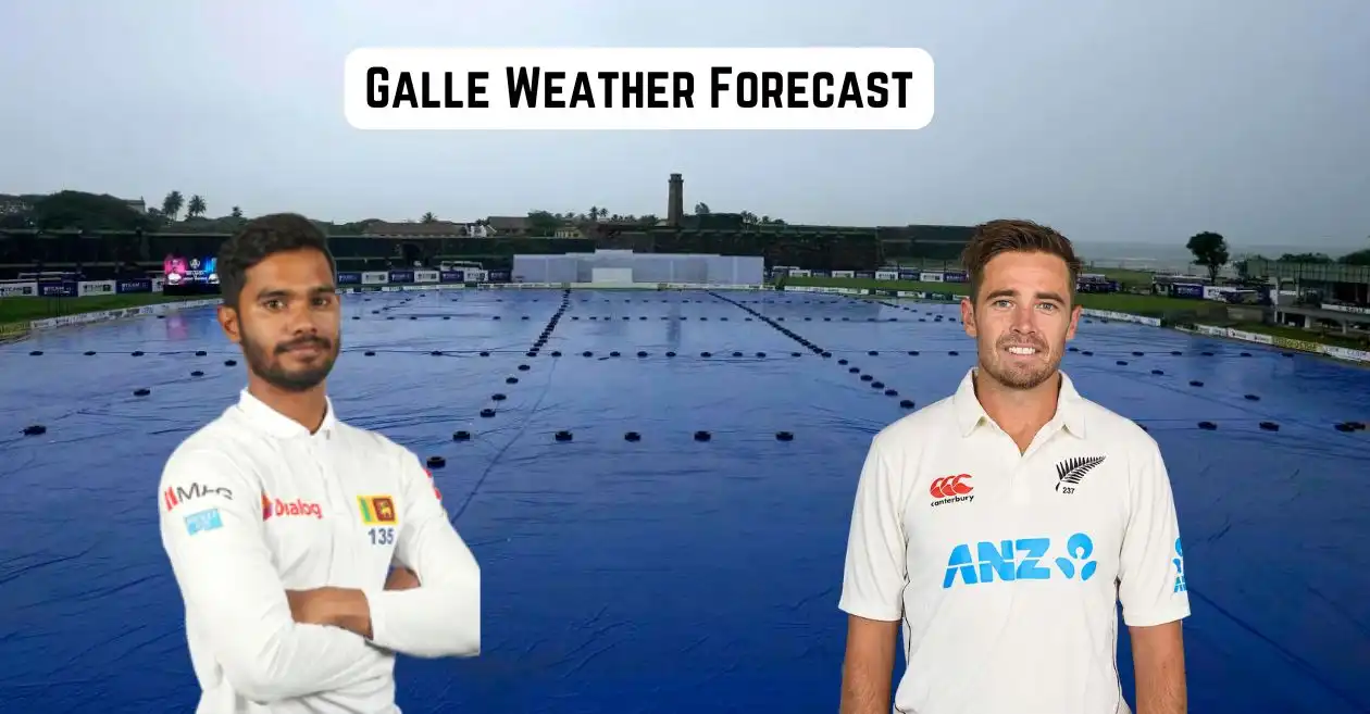 SL vs NZ 2024, 2nd Test: Playing XI of Sri Lanka and New Zealand, Galle Weather Forecast