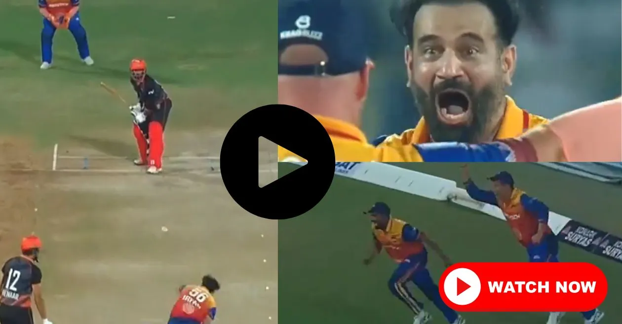 Irfan Pathan’s Clutch Over: LLC 2024 [WATCH]