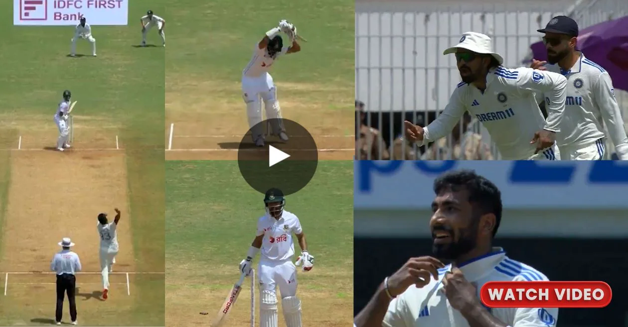 IND vs BAN: Bumrah’s Unplayable Delivery Sends Shadman Islam Packing