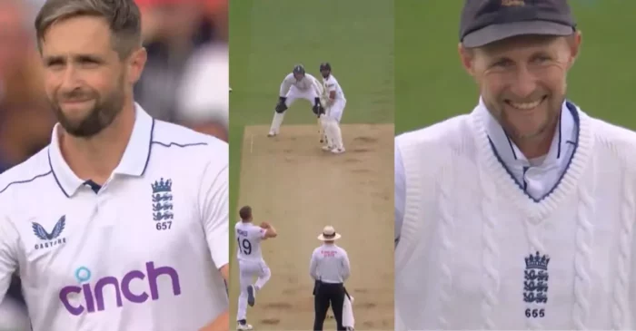 WATCH: Chris Woakes’ switch to spin bowling leaves Joe Root in splits on Day 2 of the third ENG vs SL Test