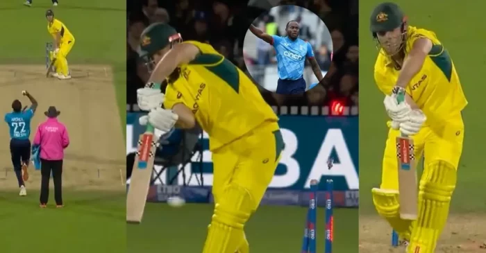 WATCH: Jofra Archer’s peach of a delivery to dismiss Mitchell Marsh in the 4th ENG vs AUS ODI