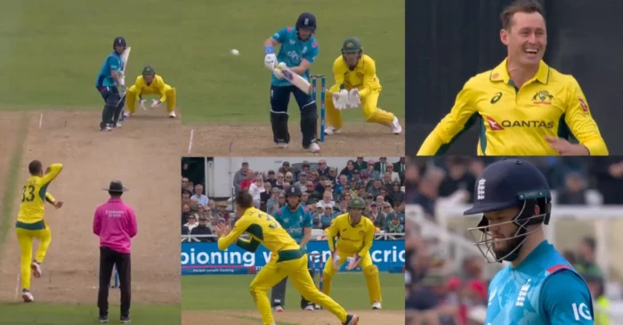 ENG vs AUS [WATCH]: Marnus Labuschagne’s golden arm strikes as Ben Duckett falls short of his century in the 1st ODI