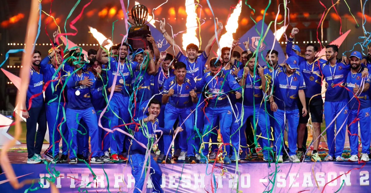 Meerut Mavericks carry the 2024 UP T20 title with thrilling win over Kanpur Superstars