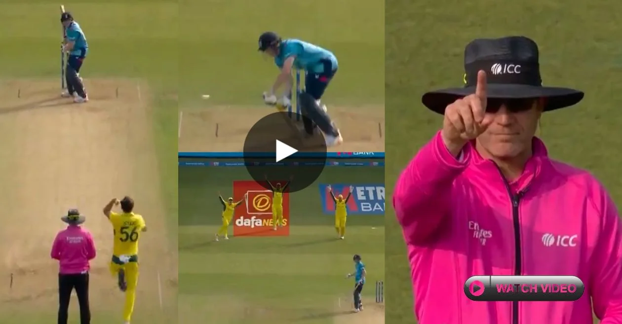 ENG vs AUS [WATCH]: Starc’s inswinging yorker dismisses Brook in 2nd ODI