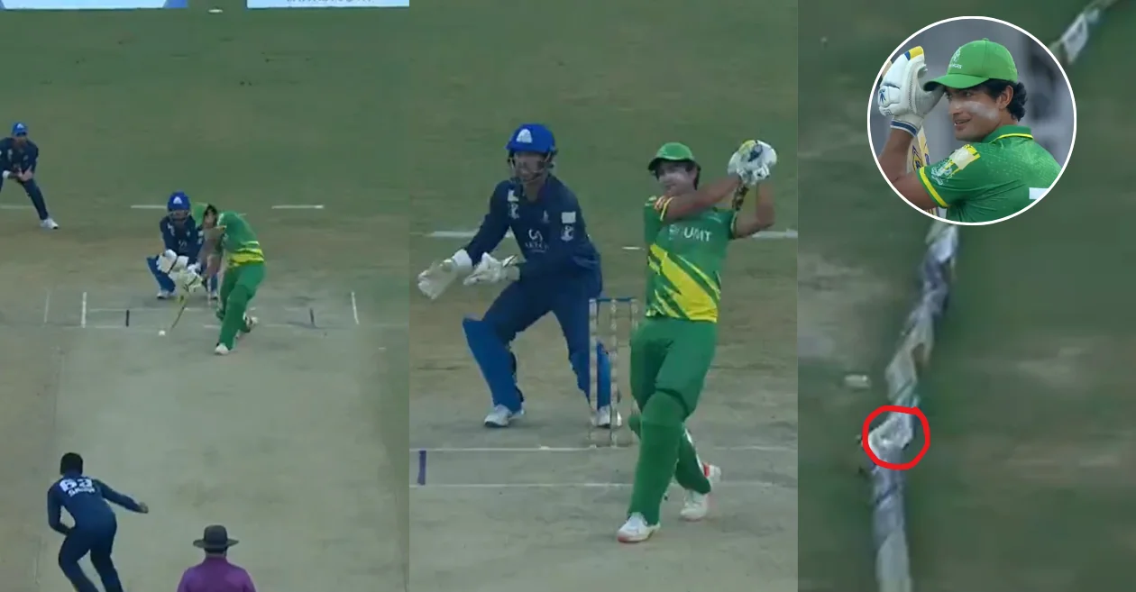 WATCH: Naseem Shah’s spectacular six off Saim Ayub steals the show in Champions One-Day Cup 2024