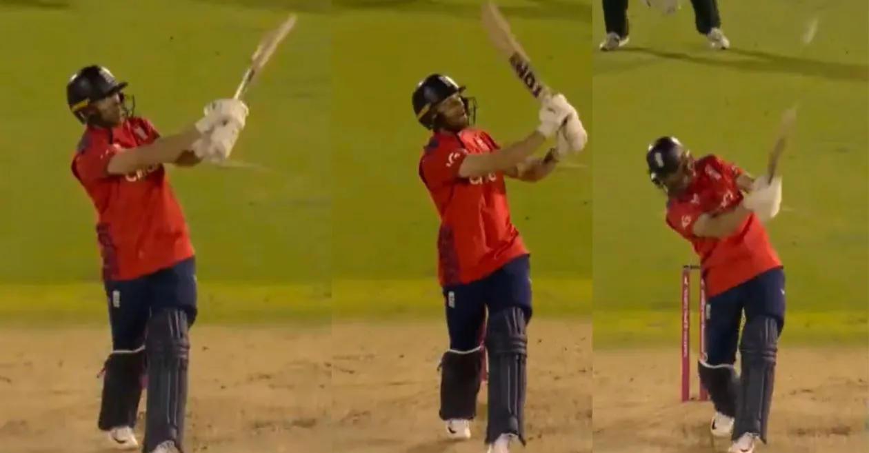 ENG vs AUS [WATCH]: Phil Salt hammers Australian all-rounder Aaron Hardie for a hat-trick of sixes in the 2nd T20I