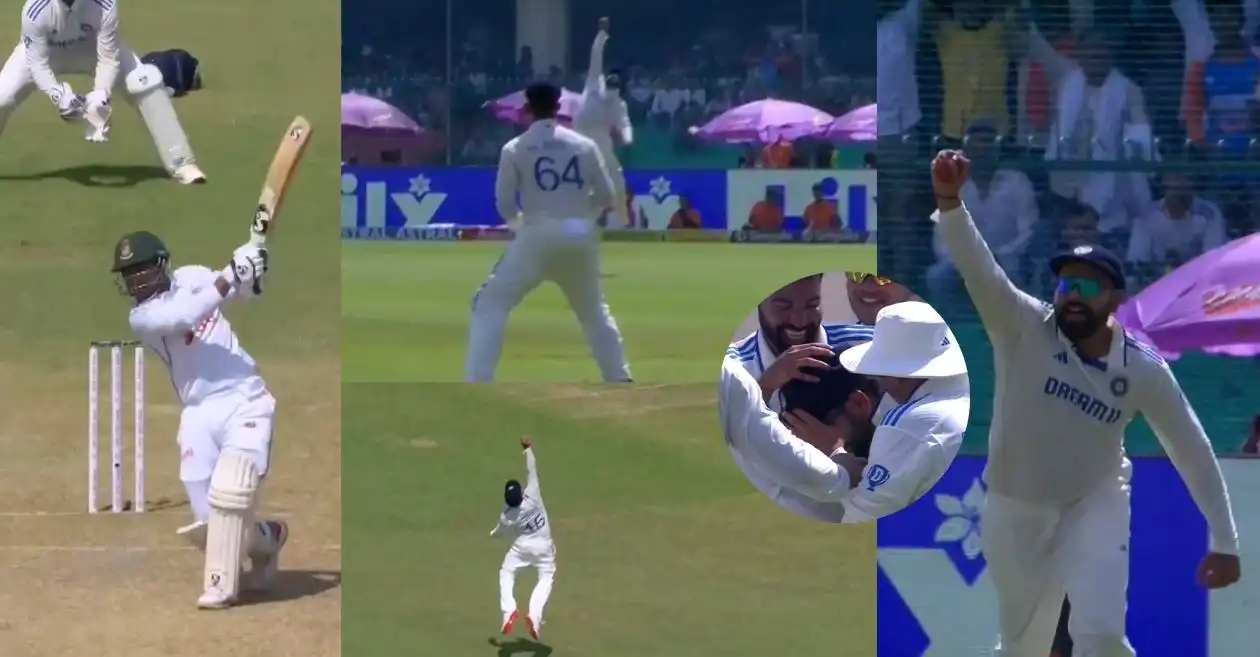 WATCH: Rohit Sharma’s incredible one-handed catch to dismiss Litton Das on Day 4 of IND vs BAN Test