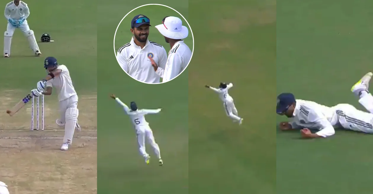 WATCH: Ruturaj Gaikwad’s good one-handed catch dismisses Riyan Parag in Duleep Trophy 2024