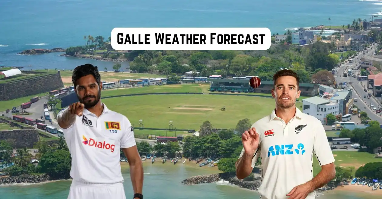 SL vs NZ 2024, 1st Test: Playing XI of Sri Lanka and New Zealand, Galle Weather Forecast