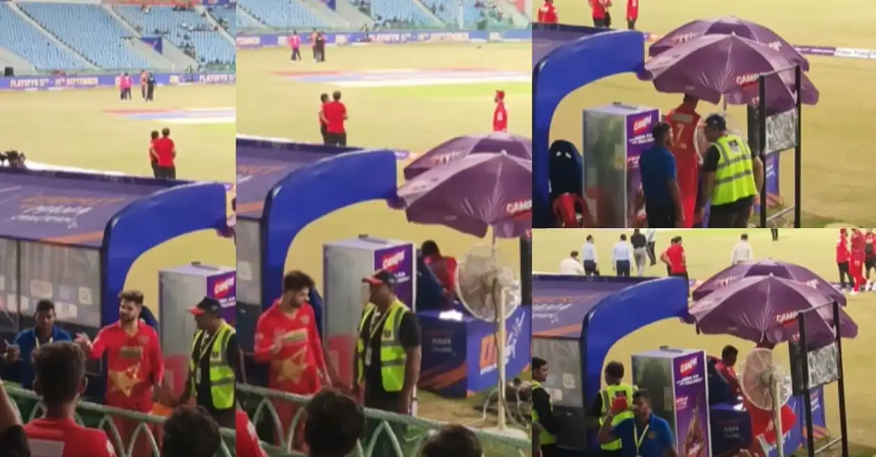 WATCH: Sameer Rizvi gifts signed jersey to a fan during Kanpur Superstars vs Gorakhpur Lions game at UP T20 League 2024