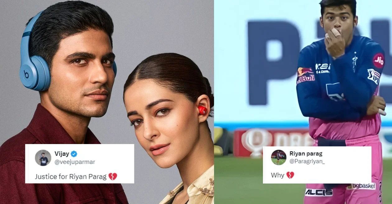 Social media bursts with memes as Riyan Parag gets trolled after Shubman Gill-Ananya Panday ad collaboration