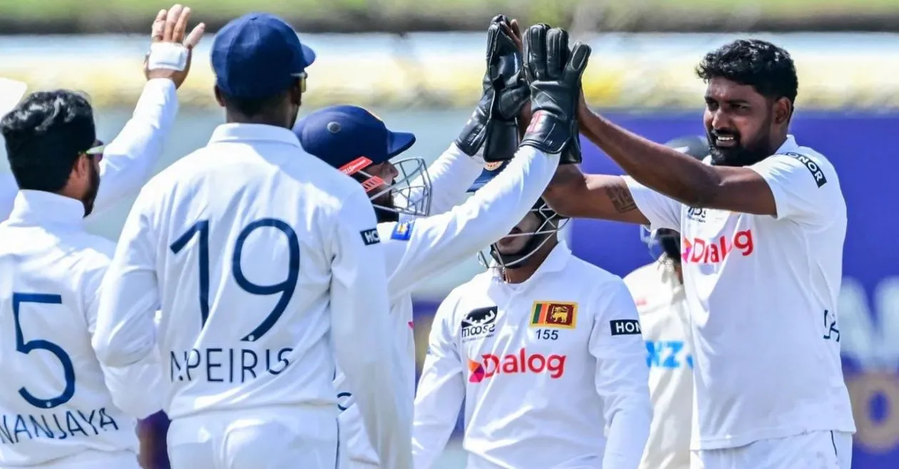 Sri Lanka goes all guns blazing against New Zealand enforcing a follow on in the second Test