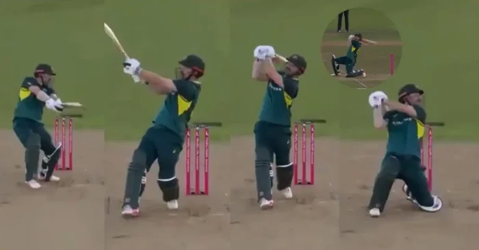 ENG vs AUS [WATCH]: Travis Head takes Sam Curran to the cleaners; hits 30 runs in an over in 1st T20I