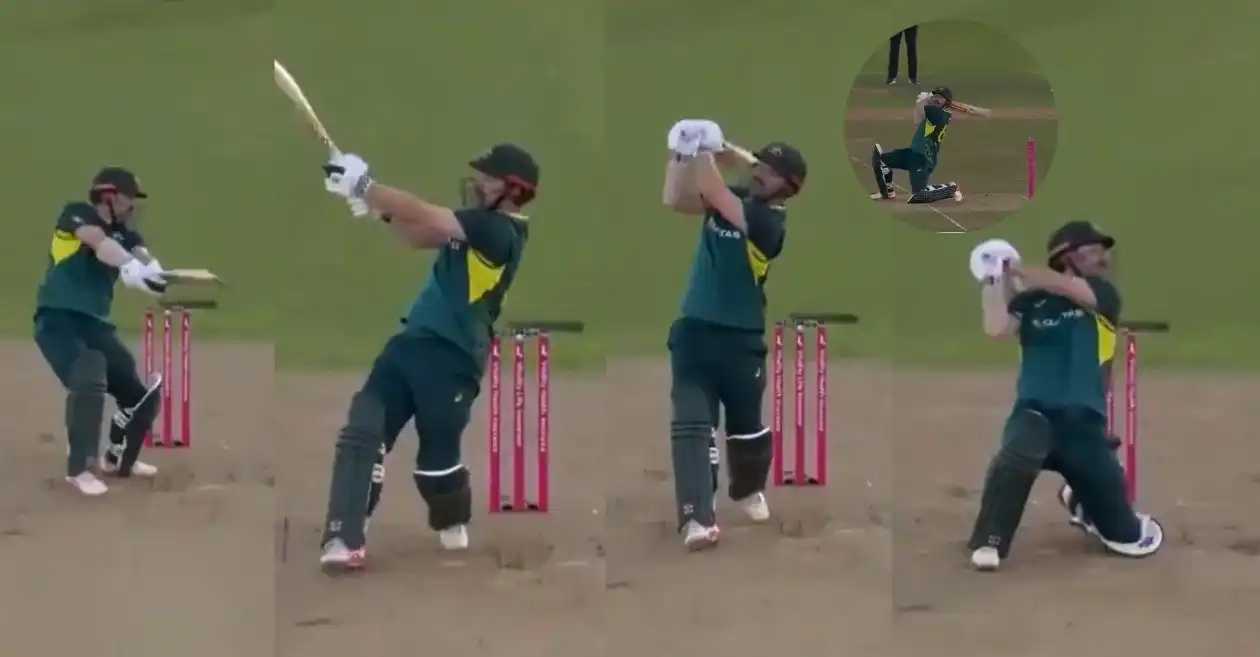 ENG vs AUS [WATCH]: Travis Head takes Sam Curran to the cleaners; hits 30 runs in an over in 1st T20I