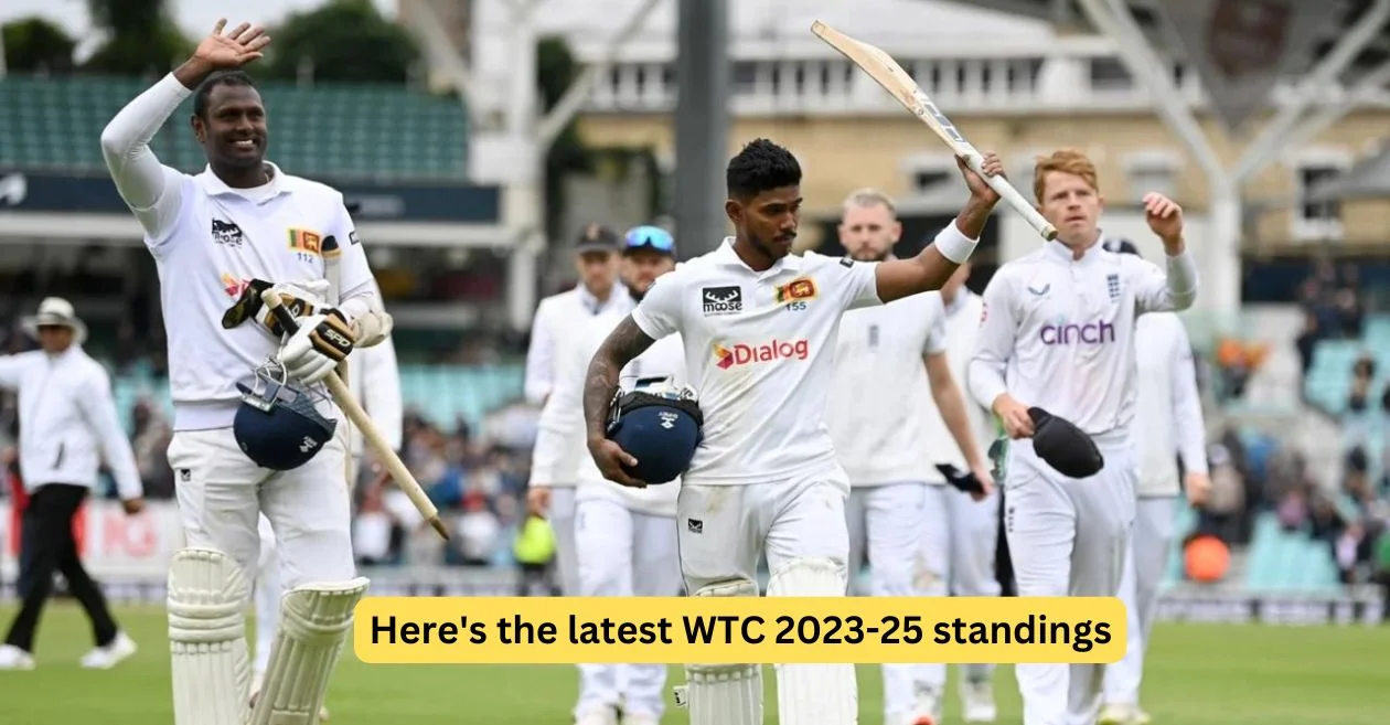 Can Sri Lanka reach the WTC 2023-25 final? Here’s how standings look after England’s Oval Test loss