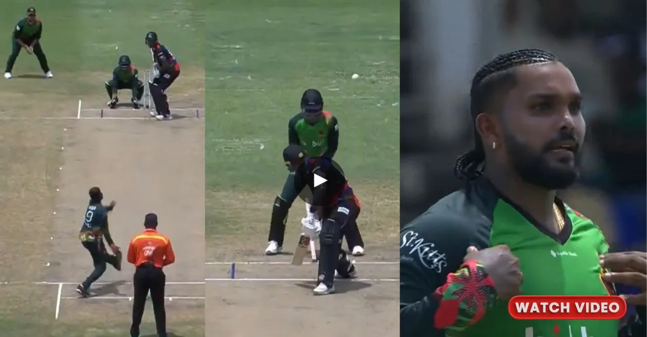 WATCH: Wanindu Hasaranga’s incredible delivery to dismiss Justin Greaves in CPL 2024