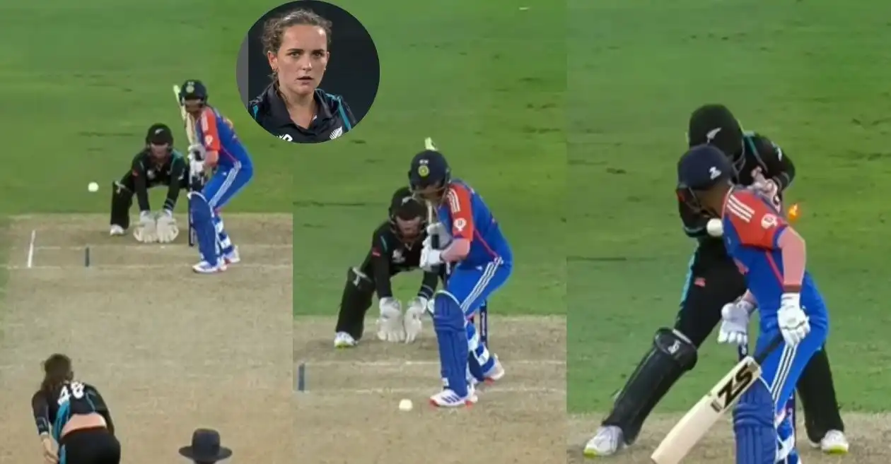 WATCH: Amelia Kerr cleans up Pooja Vastrakar with an unplayable googly in Women’s T20 World Cup 2024