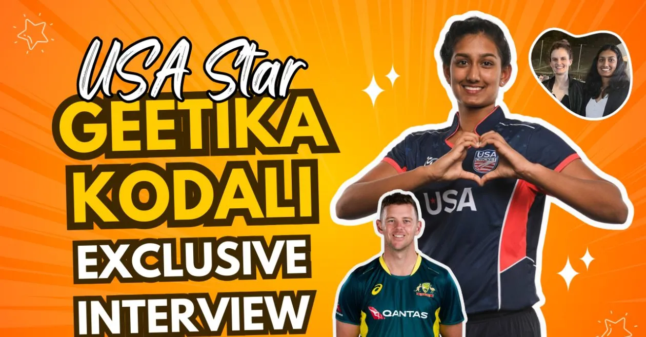 An Exclusive Interview with USA all-rounder Geetika Kodali: Role models, Fitness regime, favourite cricketing memories