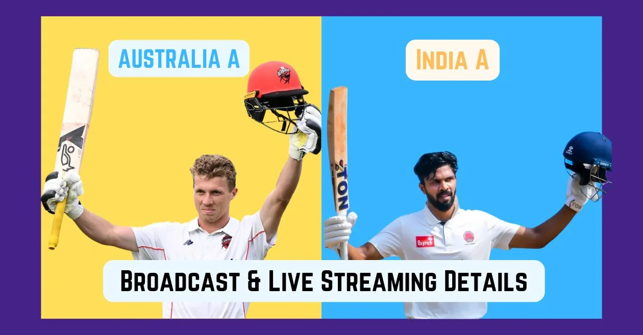 AU-A vs IND-A, Unofficial Tests Schedule: Date, Match Time, Broadcast & Live Streaming Details | India A’s tour of Australia 2024