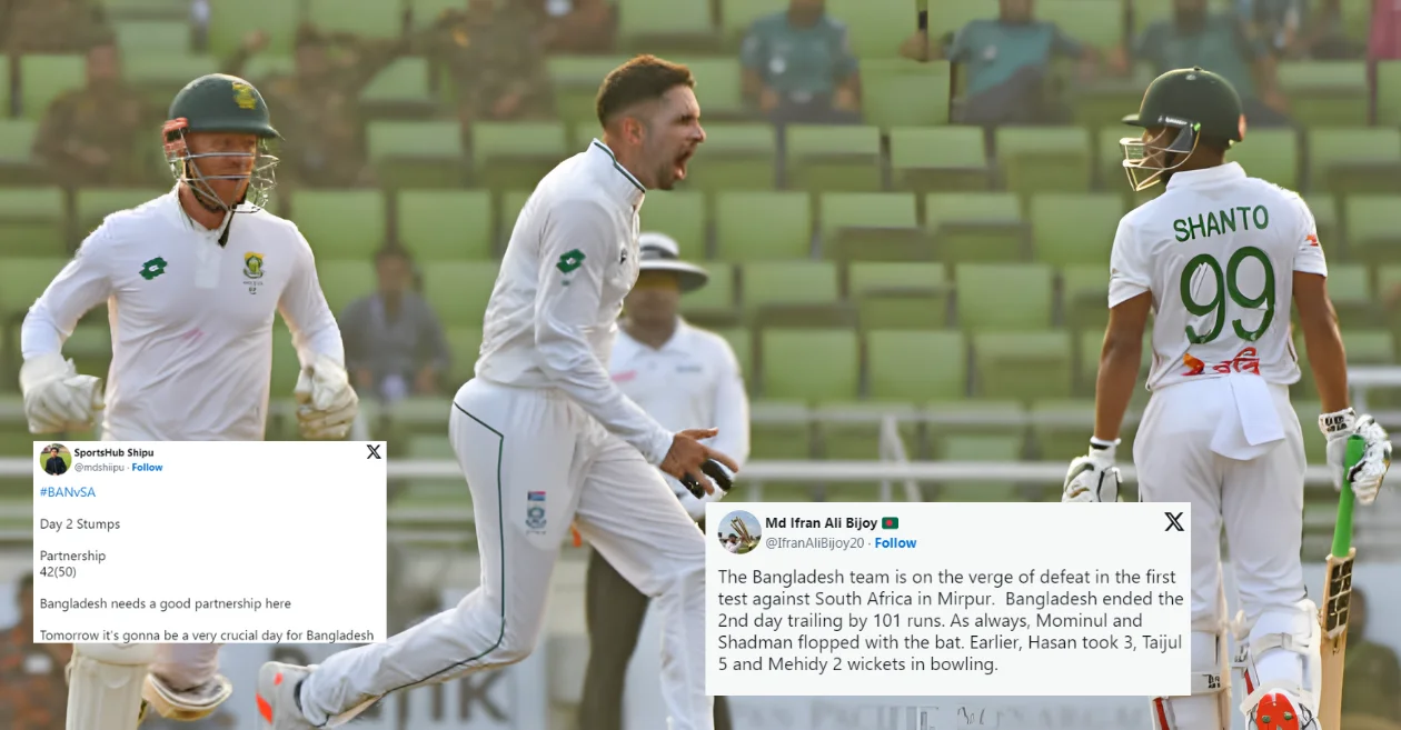 Twitter reactions: Kyle Verreynne’s brilliant ton and Kagiso Rabada’s early strikes put South Africa in command on Day 2 of the first Test