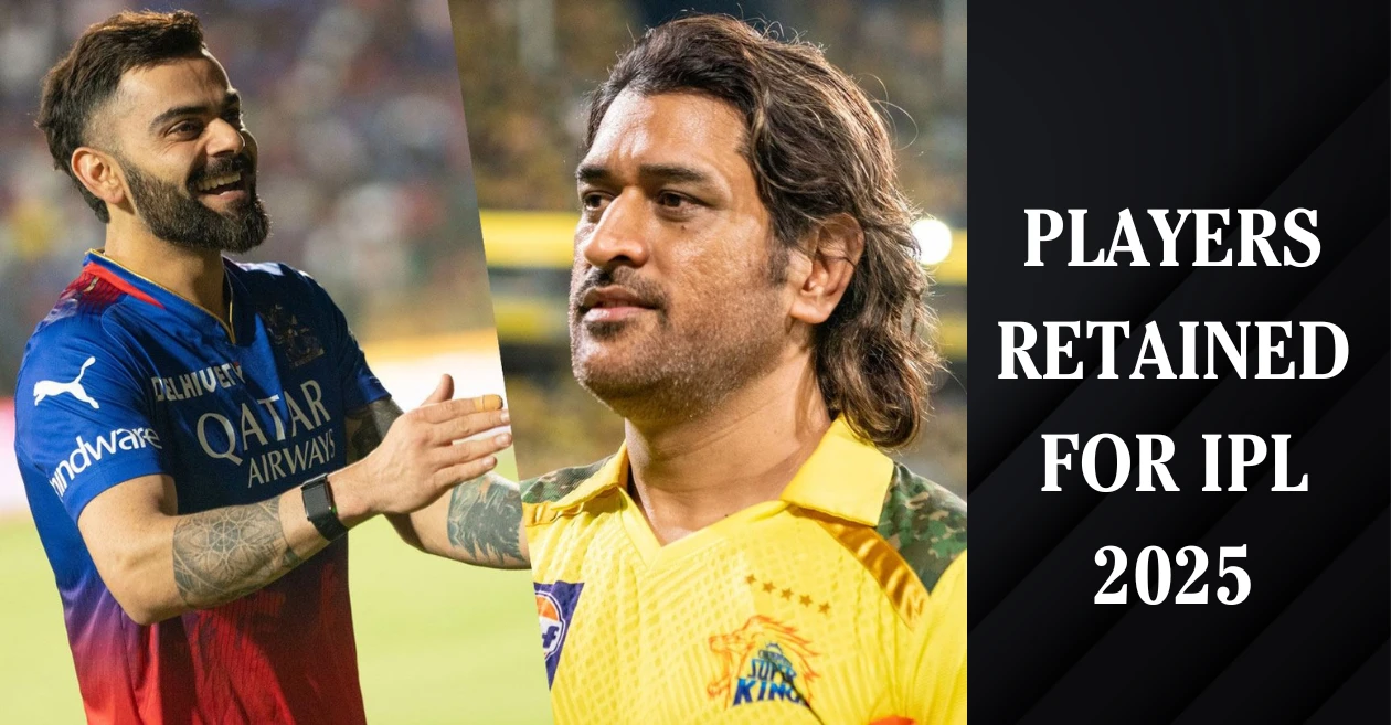 IPL 2025 Retention: Complete list of players retained with their price