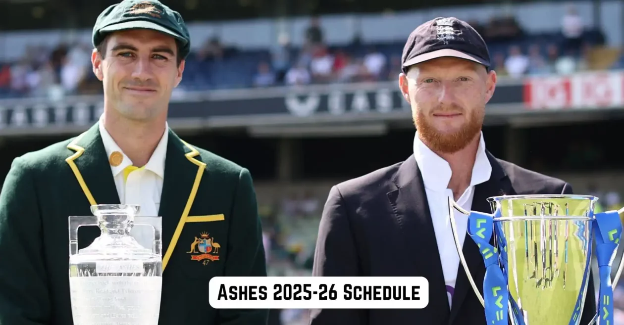 Cricket Australia announces complete schedule of Ashes 2025-26; Perth to host the series opener