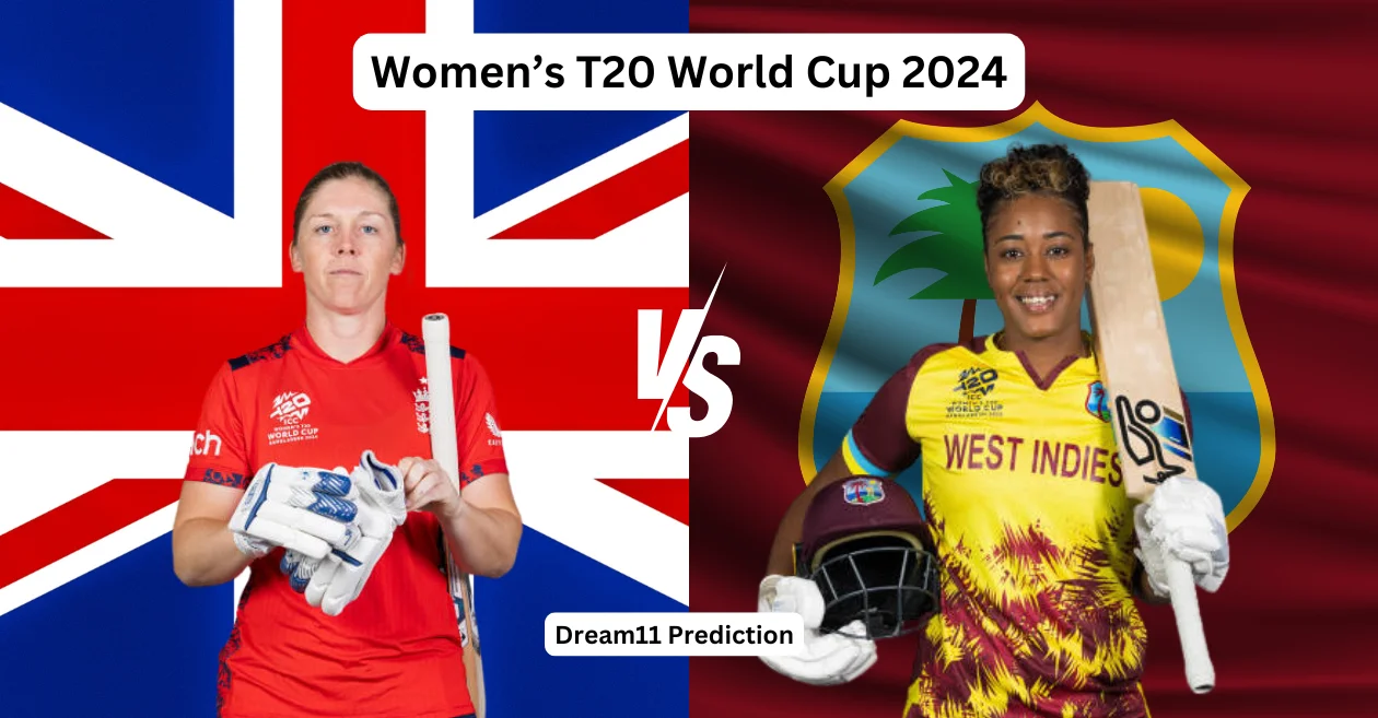 EN-W vs WI-W, Women’s T20 World Cup 2024: Match Prediction, Dream11 Team, Fantasy Tips & Pitch Report | England vs West Indies