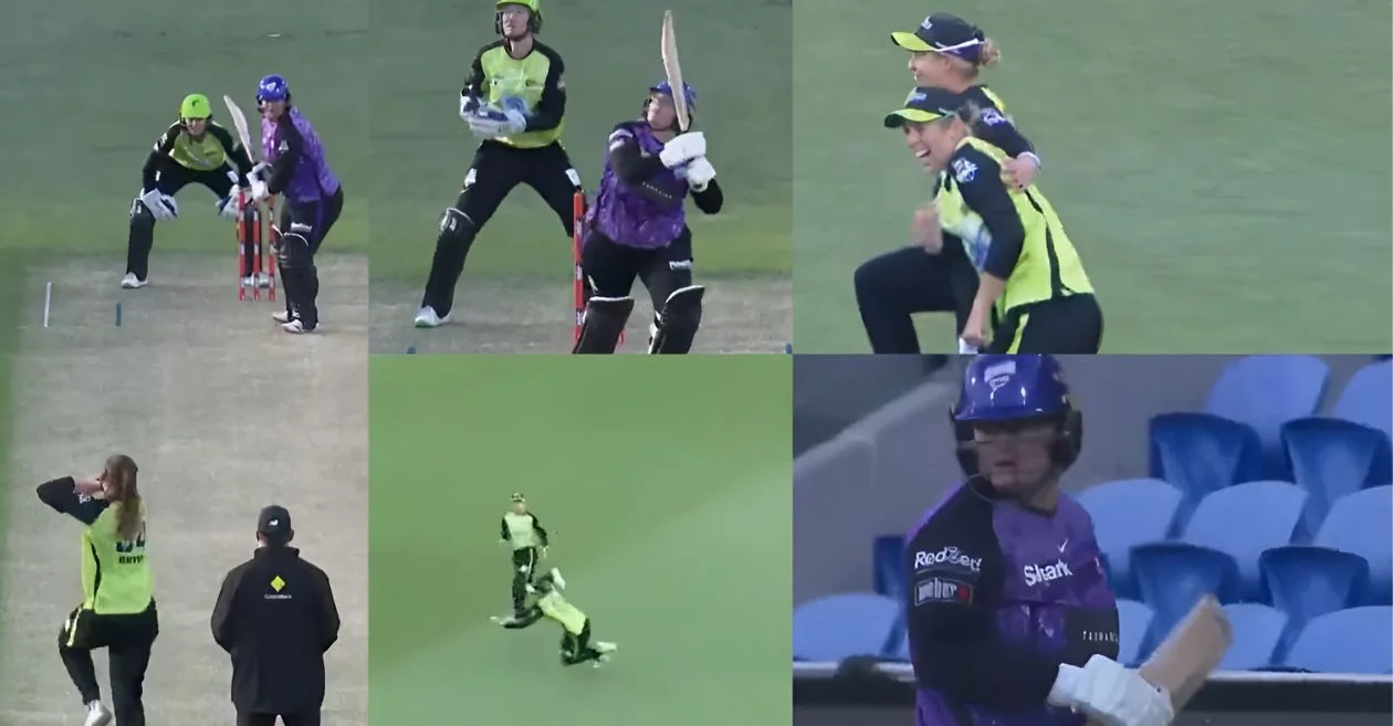 WATCH: Georgia Adams takes a breathtaking catch to dismiss Lizelle Lee in the WBBL 2024