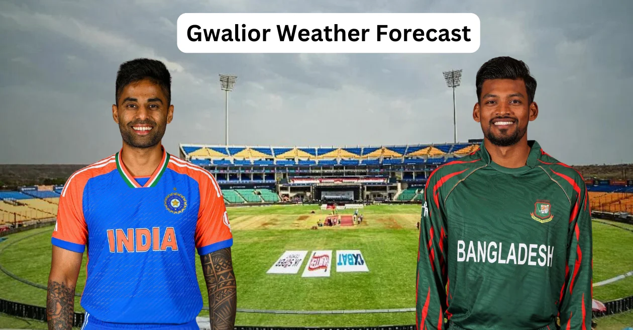 Predicted XI: IND vs BAN 1st T20I 2024, Gwalior Weather Forecast