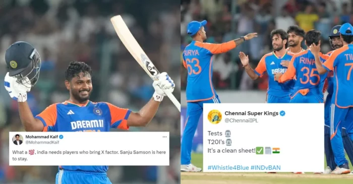 Twitter Reactions: Sanju Samson, bowlers lead India to 3-0 whitewash over Bangladesh in T20I series