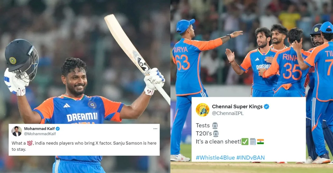 Twitter Reactions: Sanju Samson, bowlers lead India to 3-0 whitewash over Bangladesh in T20I sequence