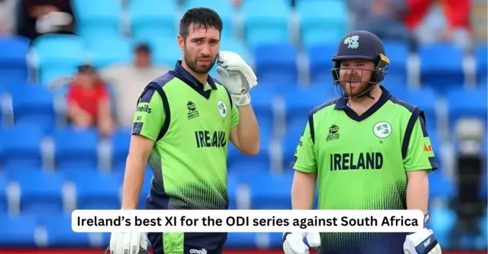 IRE vs SA: Ireland’s best playing XI for the ODI series against South Africa