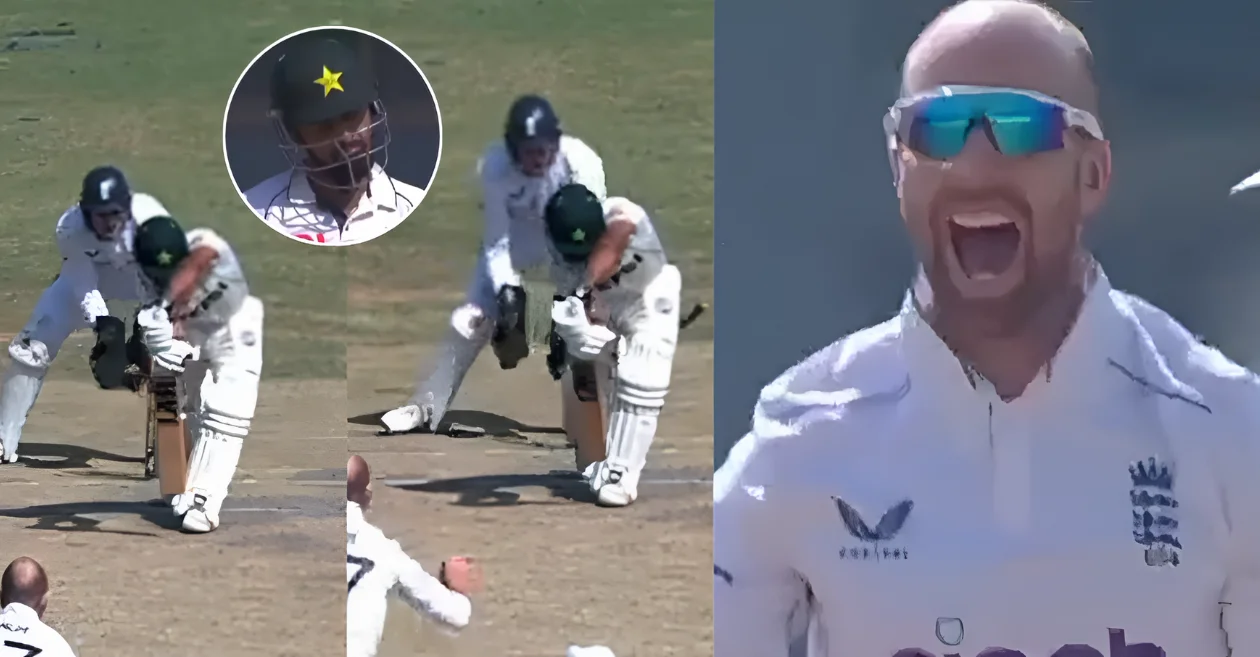 PAK vs ENG [WATCH]: Jack Leach outfoxes Abdullah Shafique with his spin on Day 1 of the 2nd Test