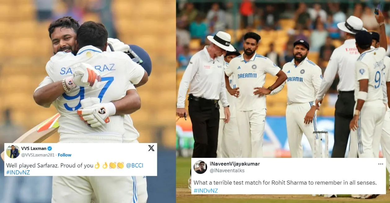 Twitter reactions: India’s collapse after the Sarfaraz-Pant show leaves New Zealand in commanding position