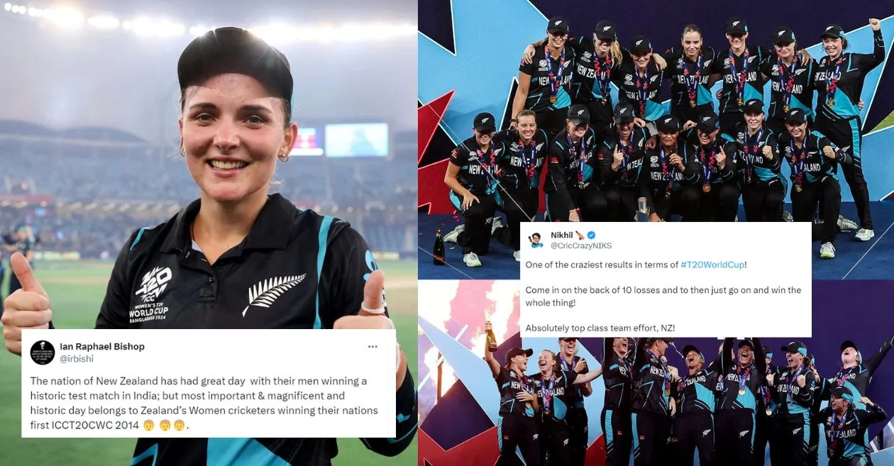 Twitter Reactions: Amelia Kerr shines as New Zealand outclass South Africa to clinch their maiden Ladies’s T20 World Cup title