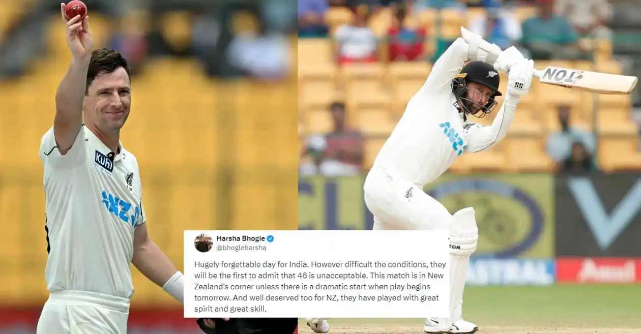 Twitter reactions: Matt Henry, Devon Conway headline New Zealand’s dominance over India on Day 2 of the 1st Test